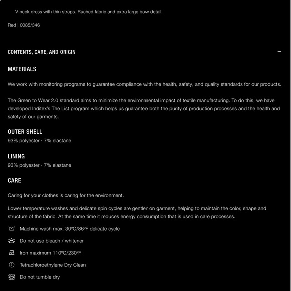 Zara bow ruched red dress,Valentine’s Day - Picture 15 of 16